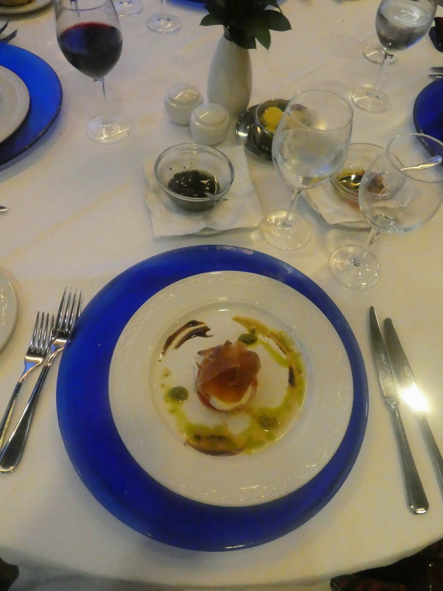 Eating Gluten Free on Marella Cruises - Sirocco's caprese salad