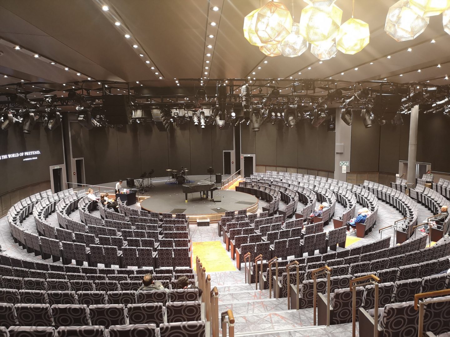 Nieuw Statendam's World Stage Venue