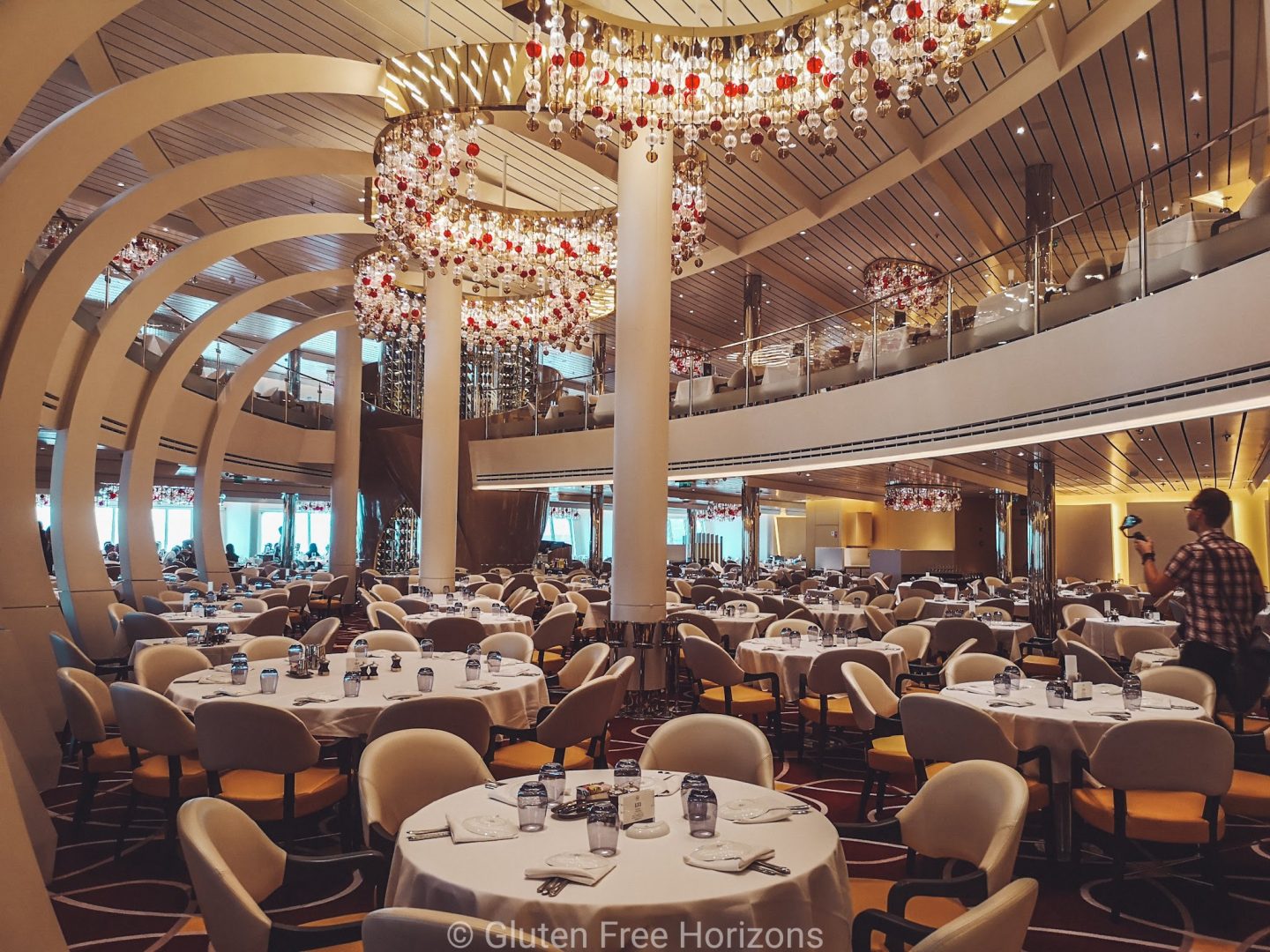 I love the decor of Nieuw Statendam's Main Dining Room